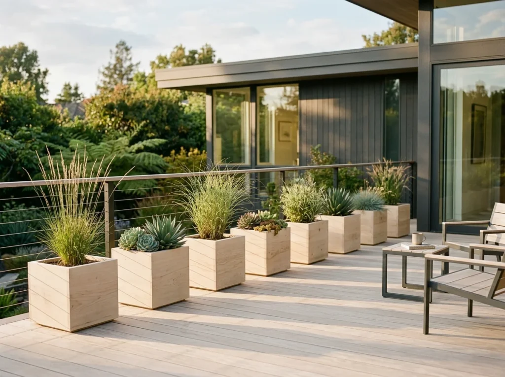 Geometric Cube Pots