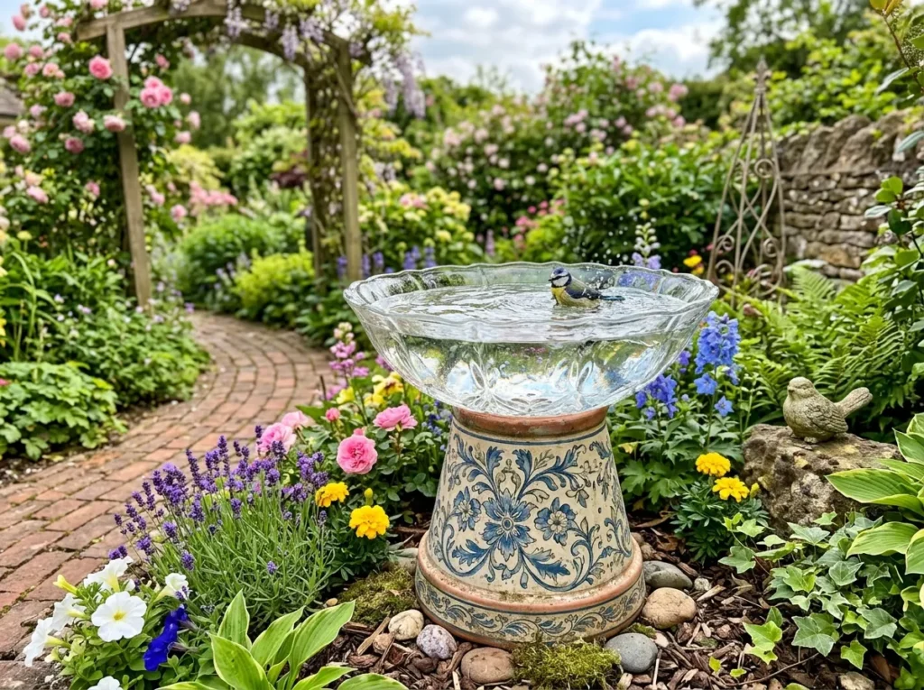 Glass Bowl Pedestal