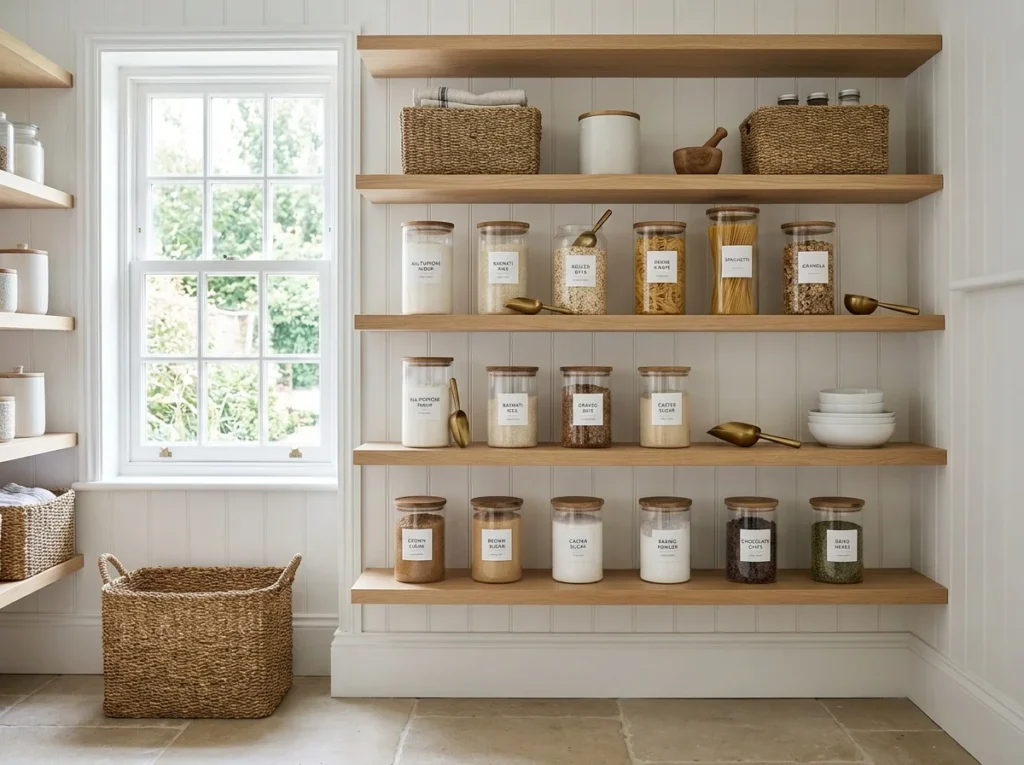 Glass Jar Pantry