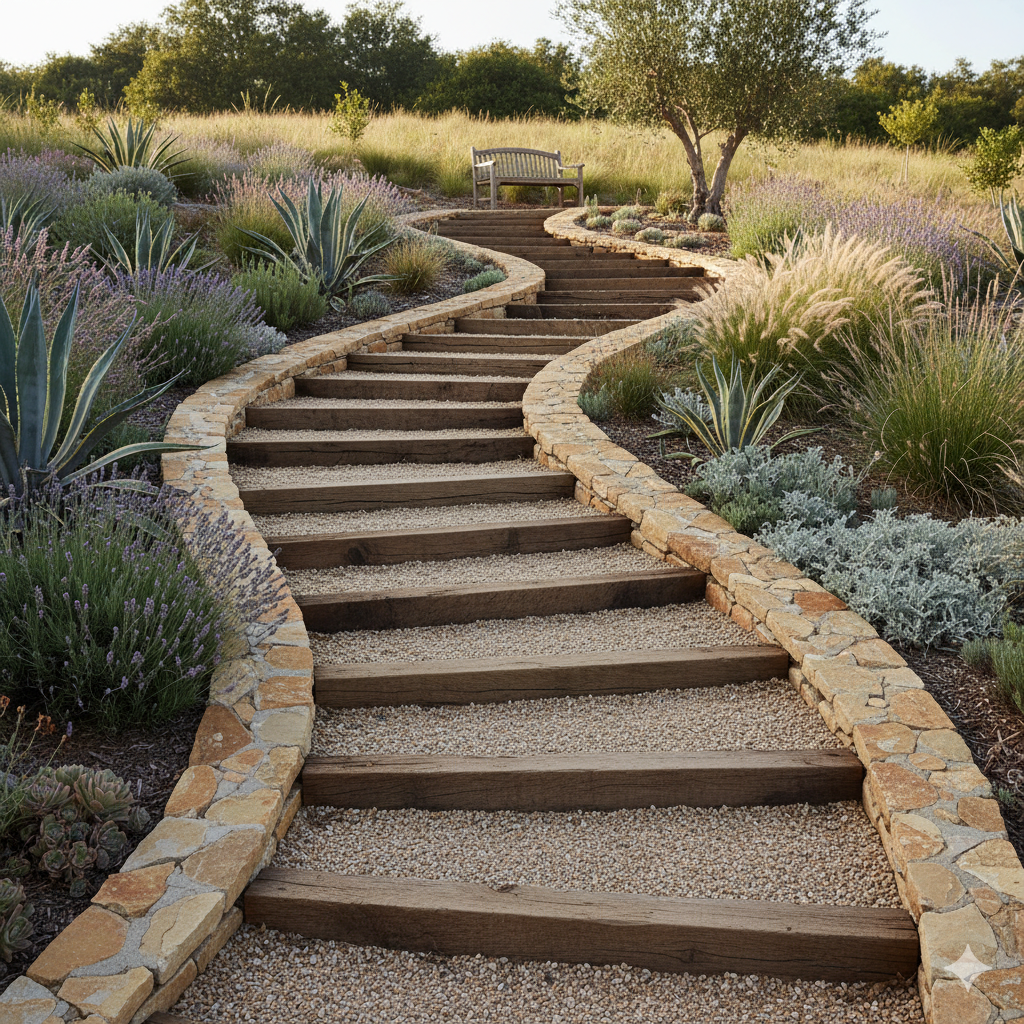 Gravel Frame Steps