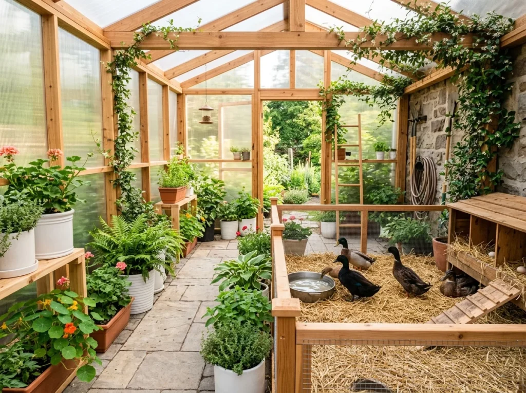 Greenhouse Style Coop