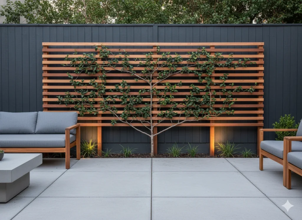 Horizontal Slat Frame