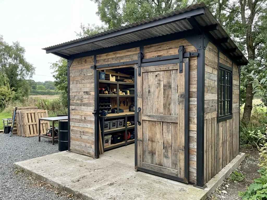 Industrial Wood Shack