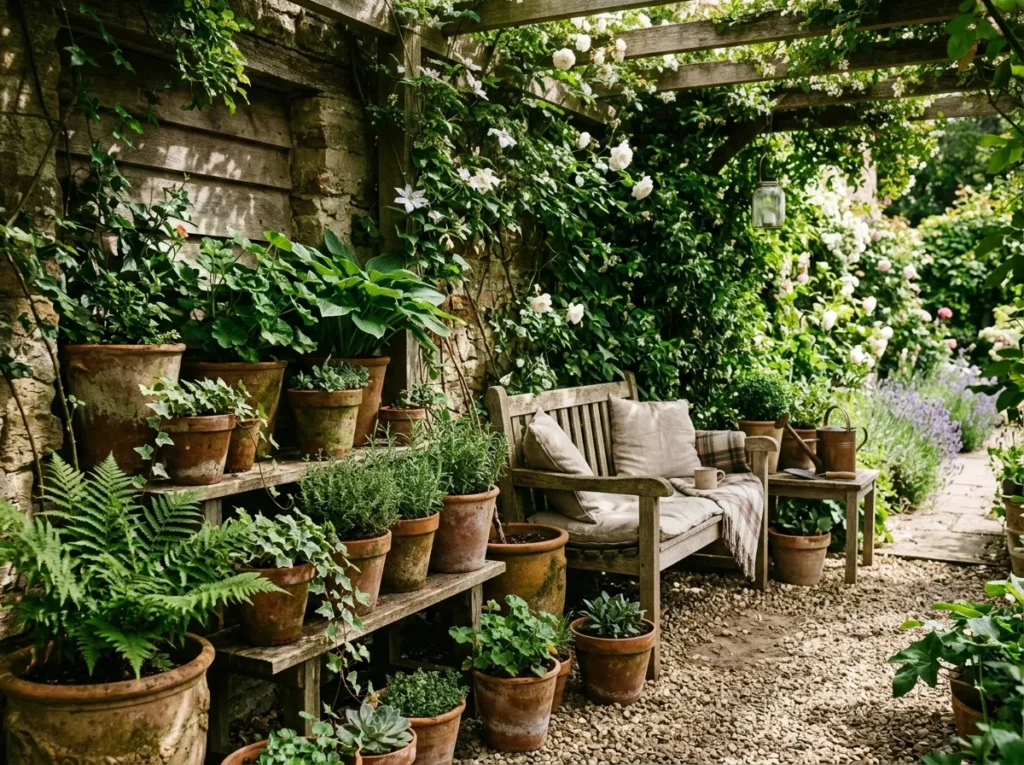 Layered Garden Nook