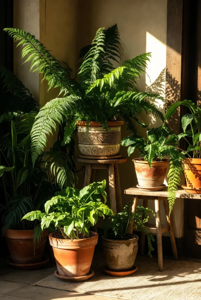 Layered Plant Corners