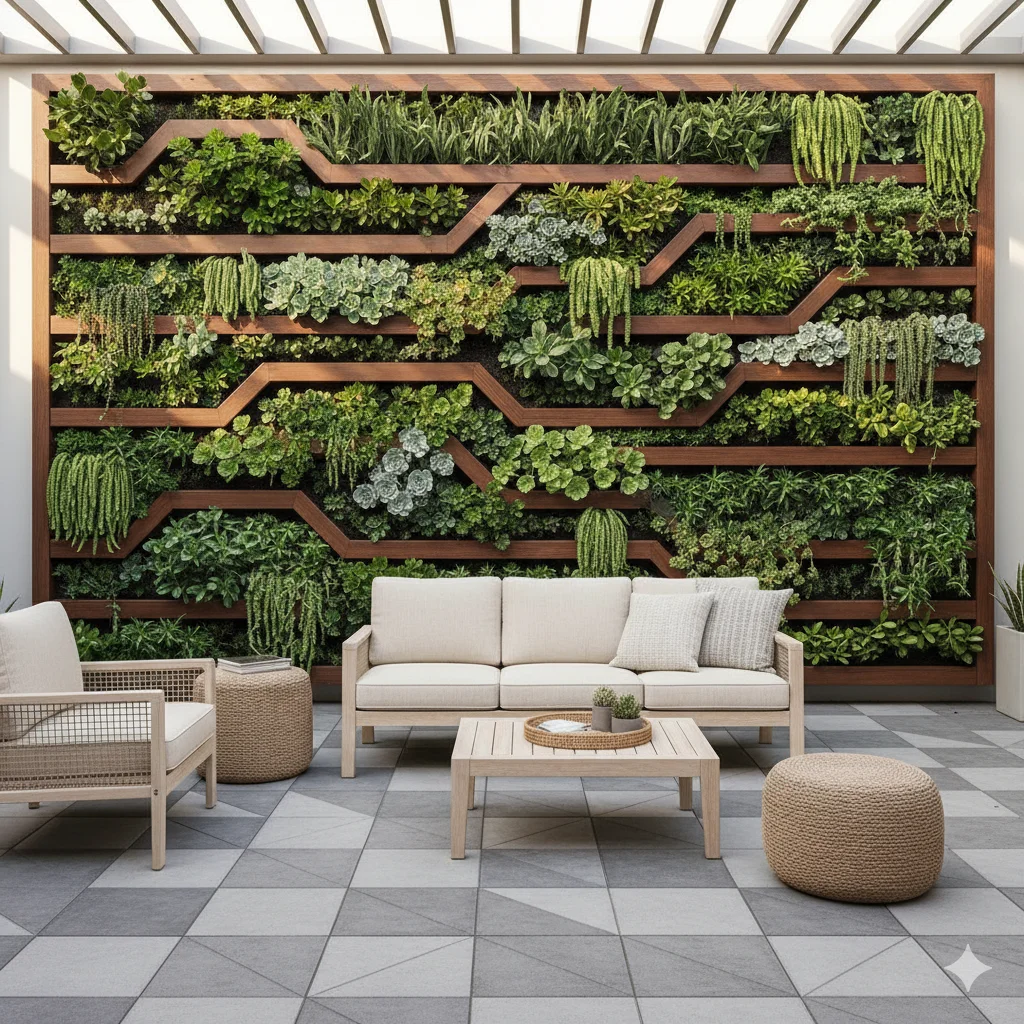 Living Succulent Walls