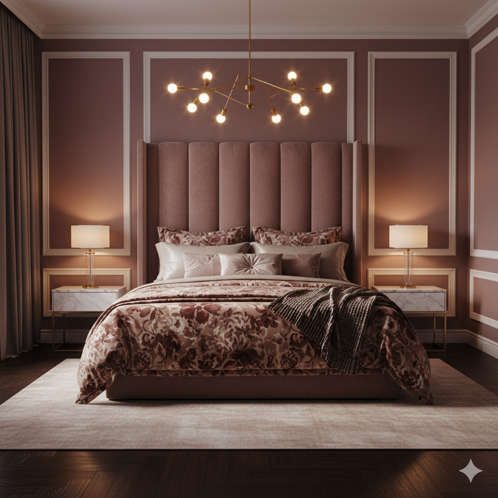 Luxury Floral Velvet