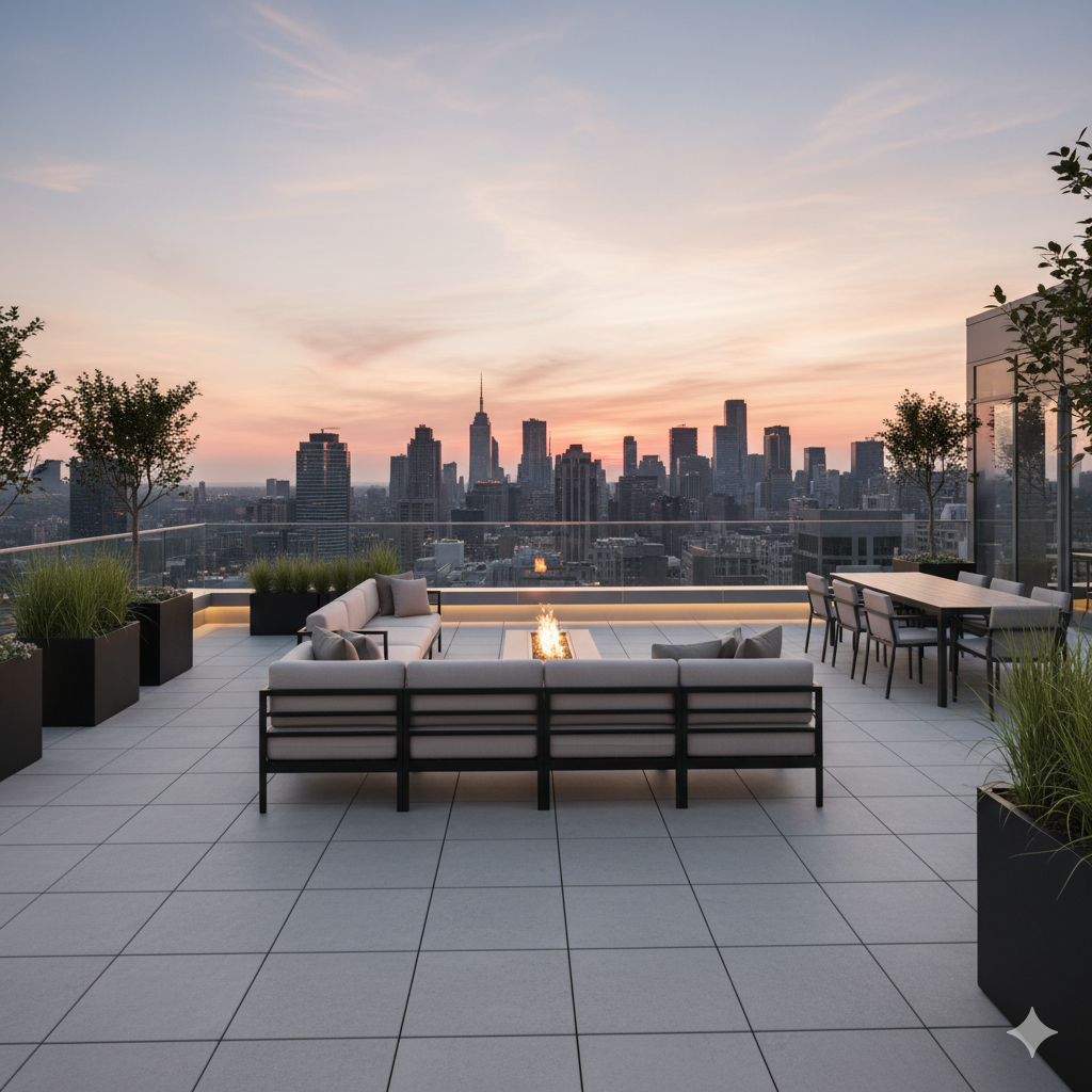 Luxury Rooftop Terrace