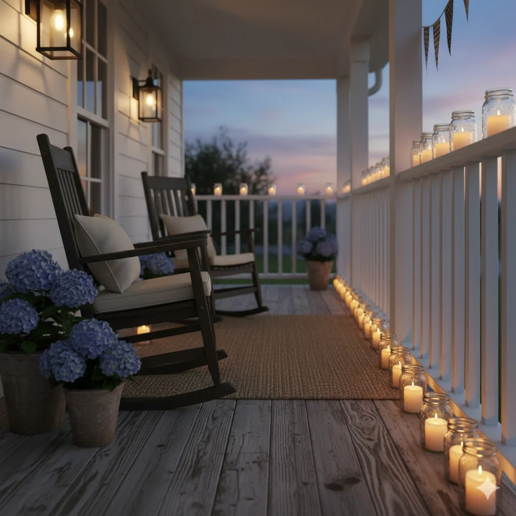 Mason Jar Candlelights