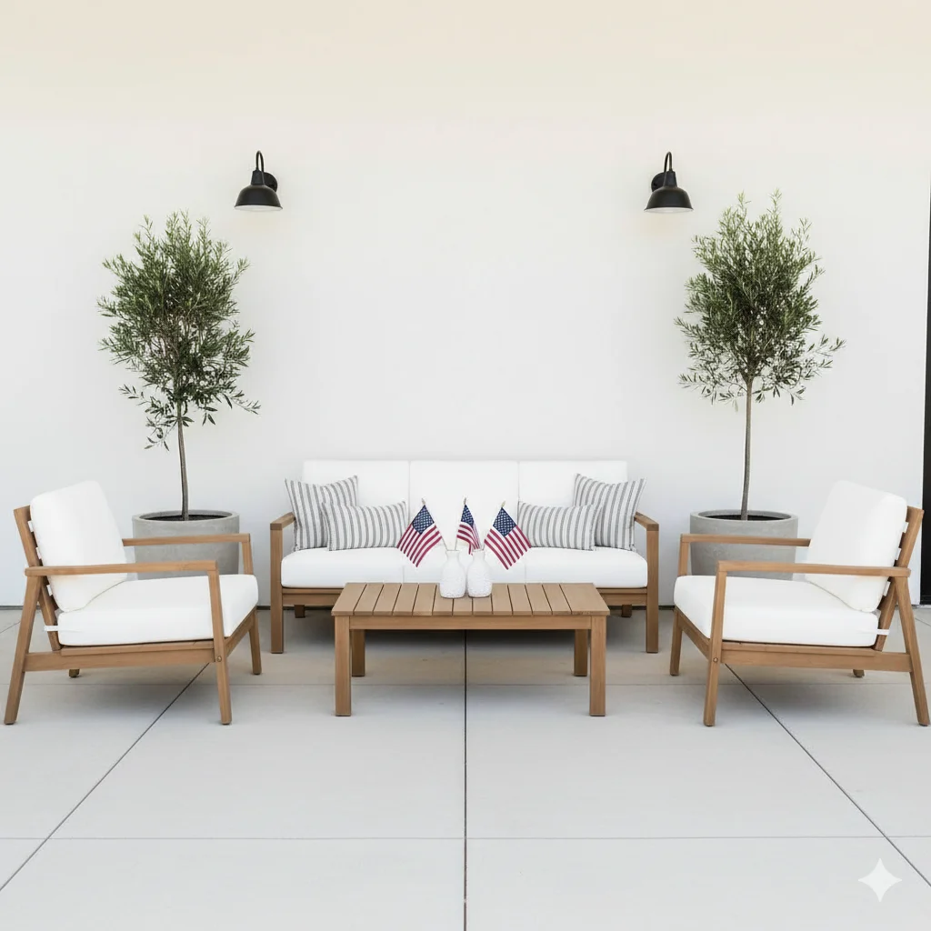 Minimal Patriotic Touches