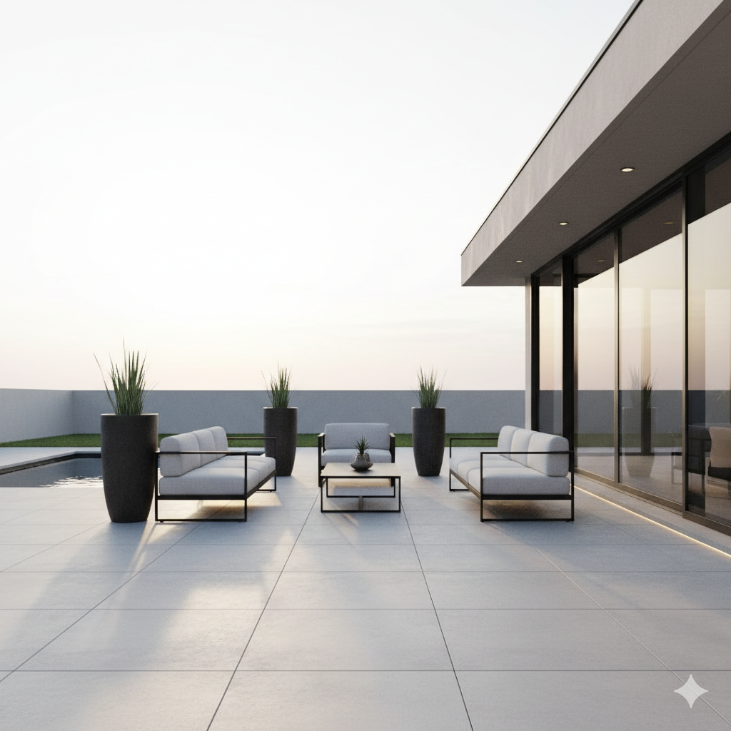 Minimalist Concrete Escape