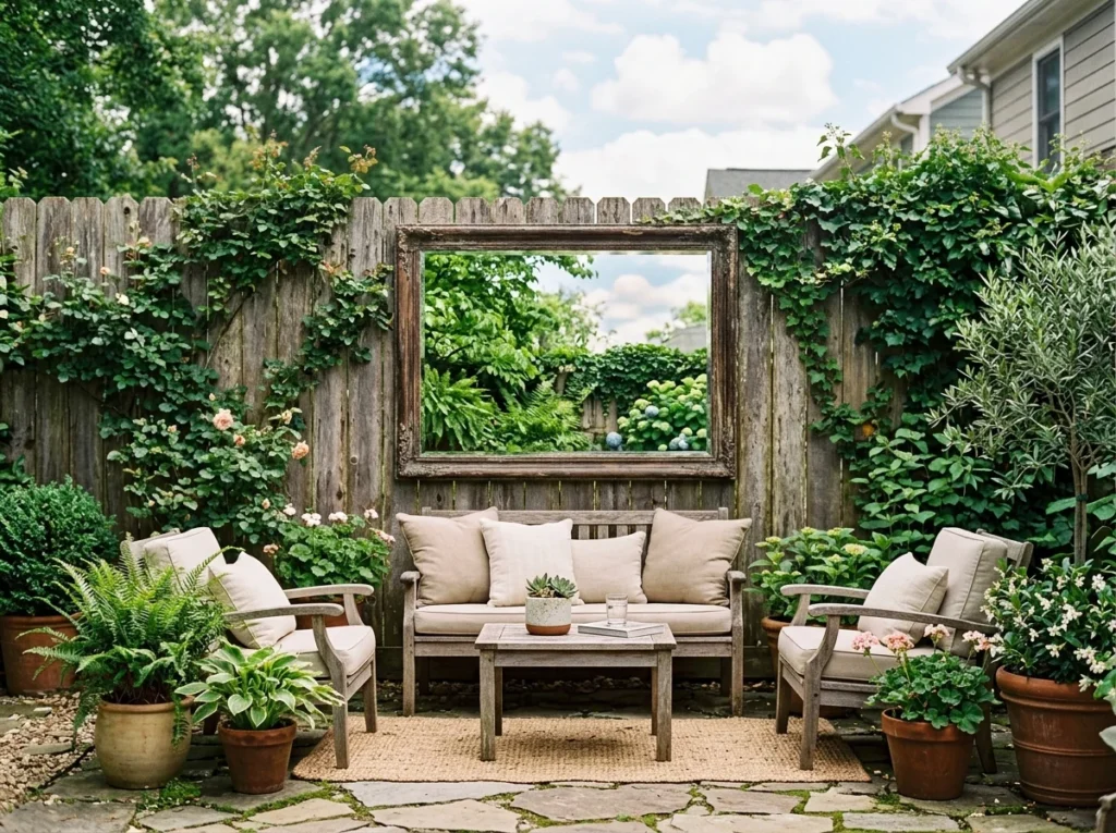Mirror Fence Accent