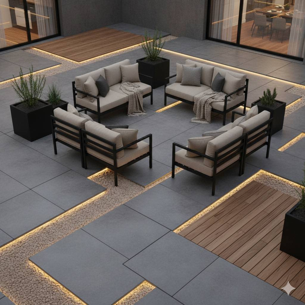 Mixed Texture Layout