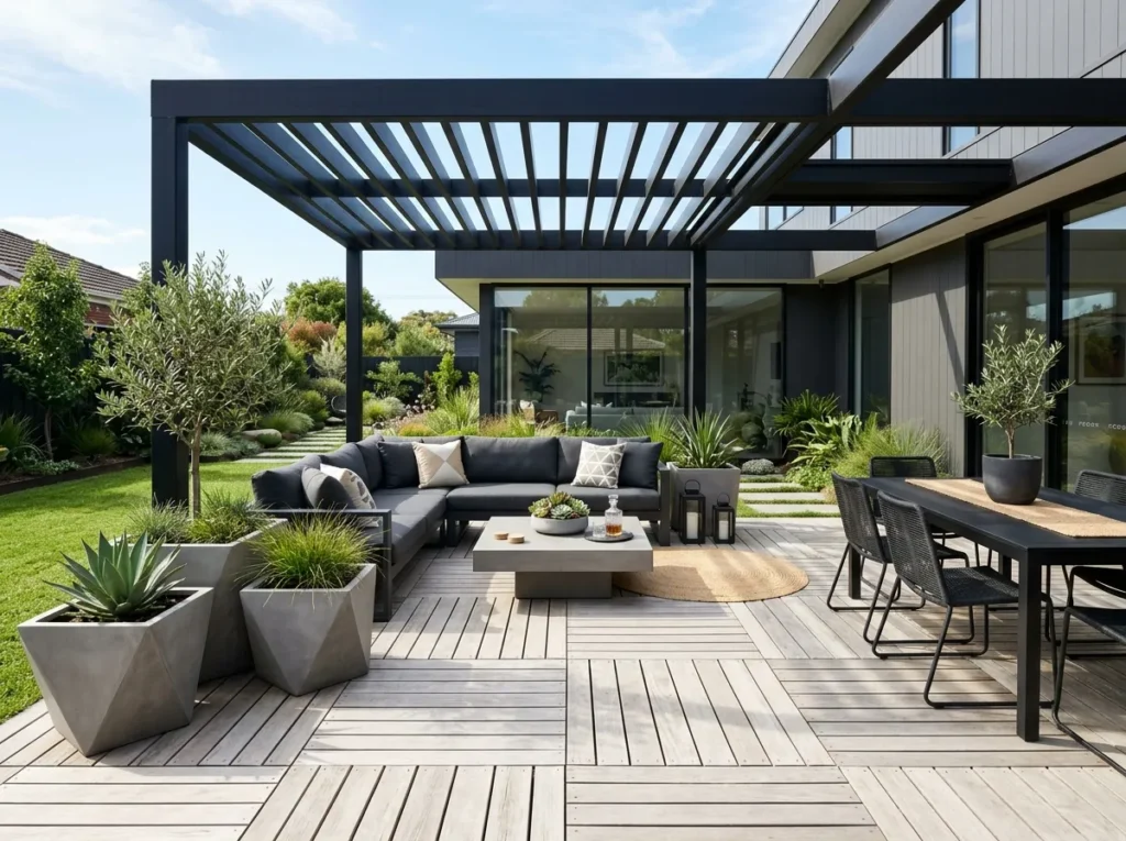 Modern Grid Deck