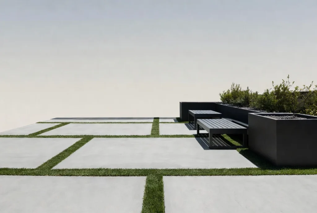 Modern Paver Grid