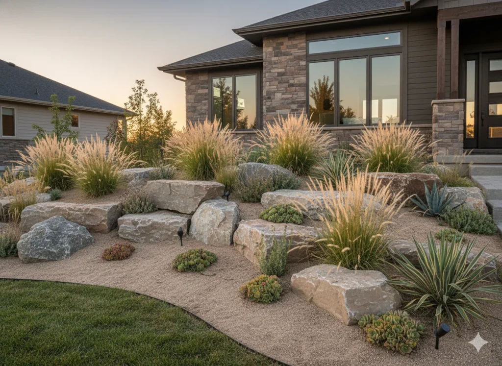 Natural Rock Garden