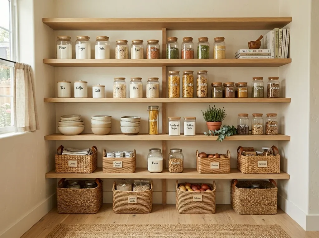 Open Shelf Styling