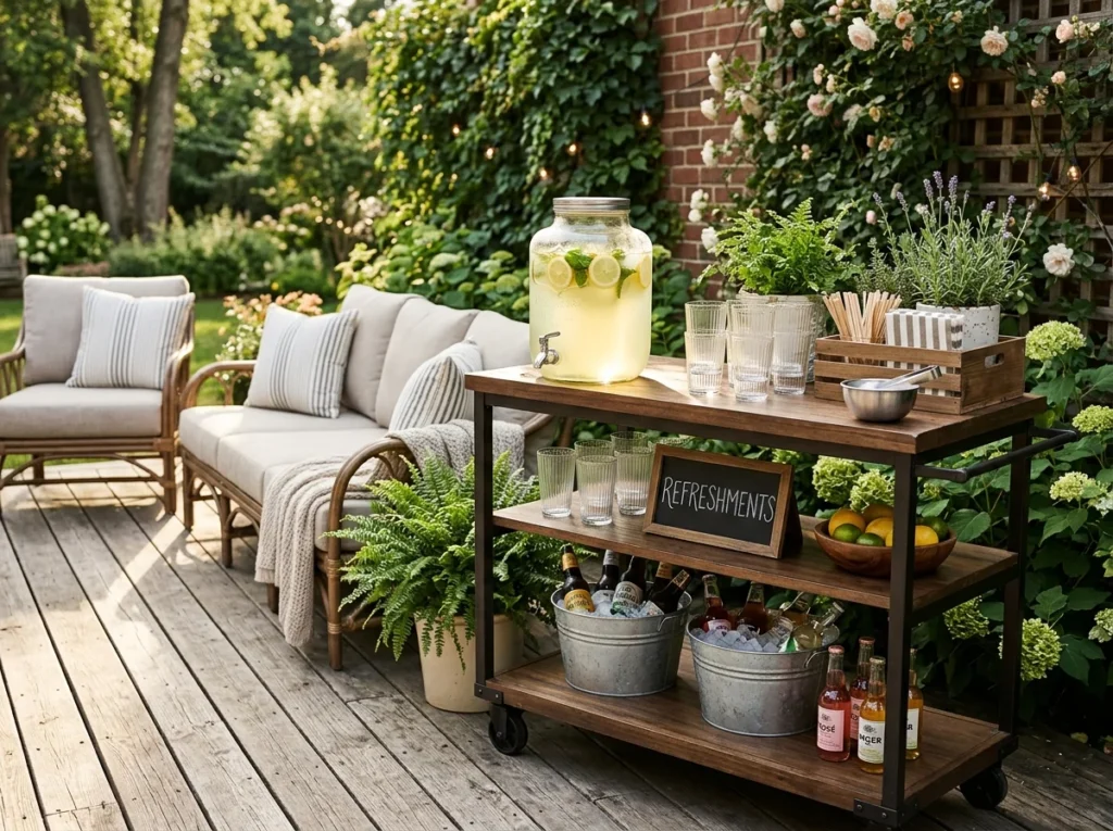 Outdoor Beverage Station
