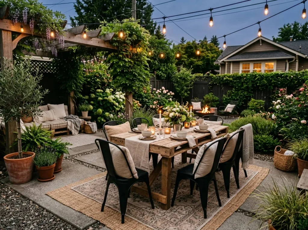 Pallet Dining Station