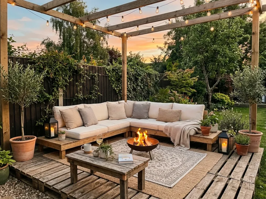 Pallet Lounge Platform