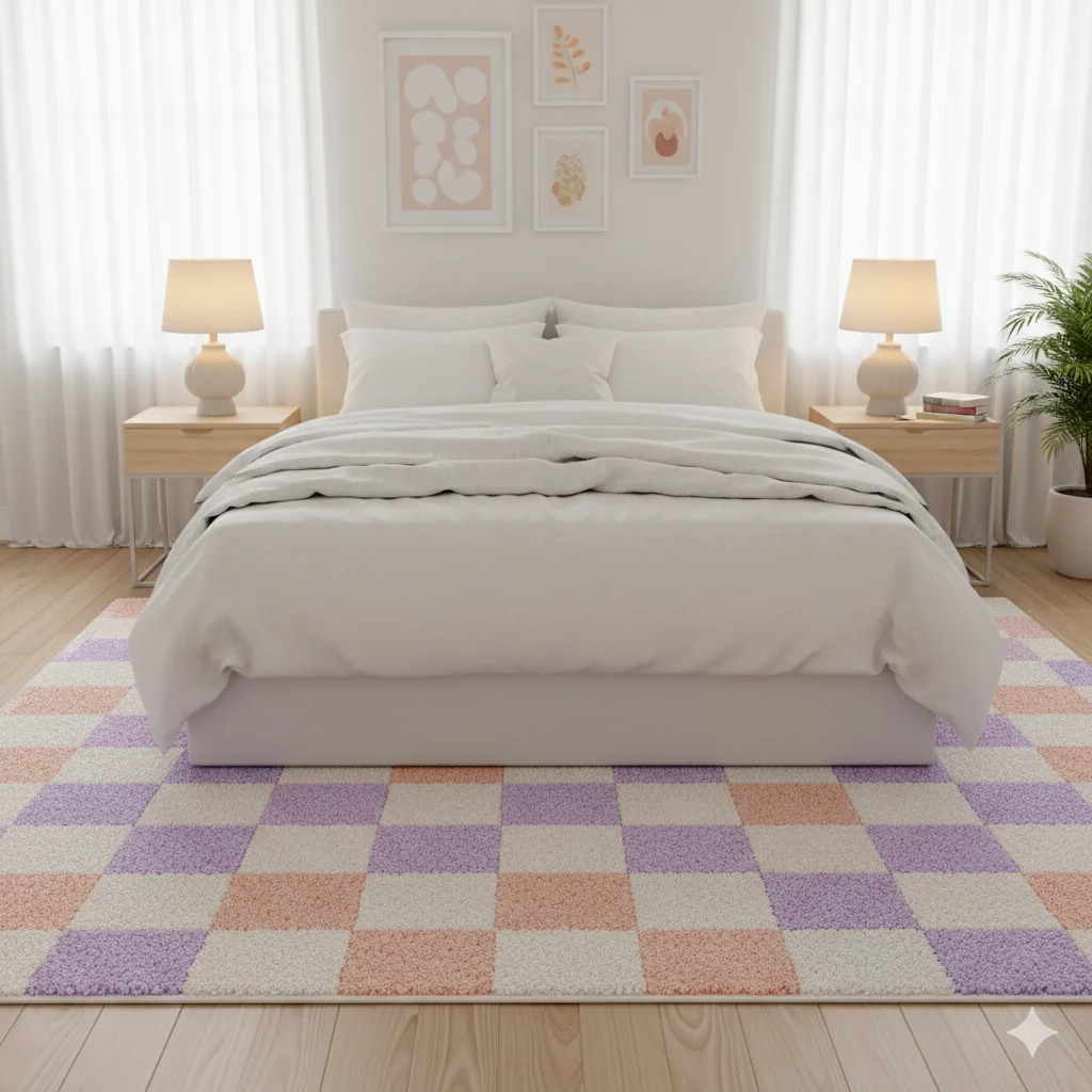 Pastel Checkered Glow
