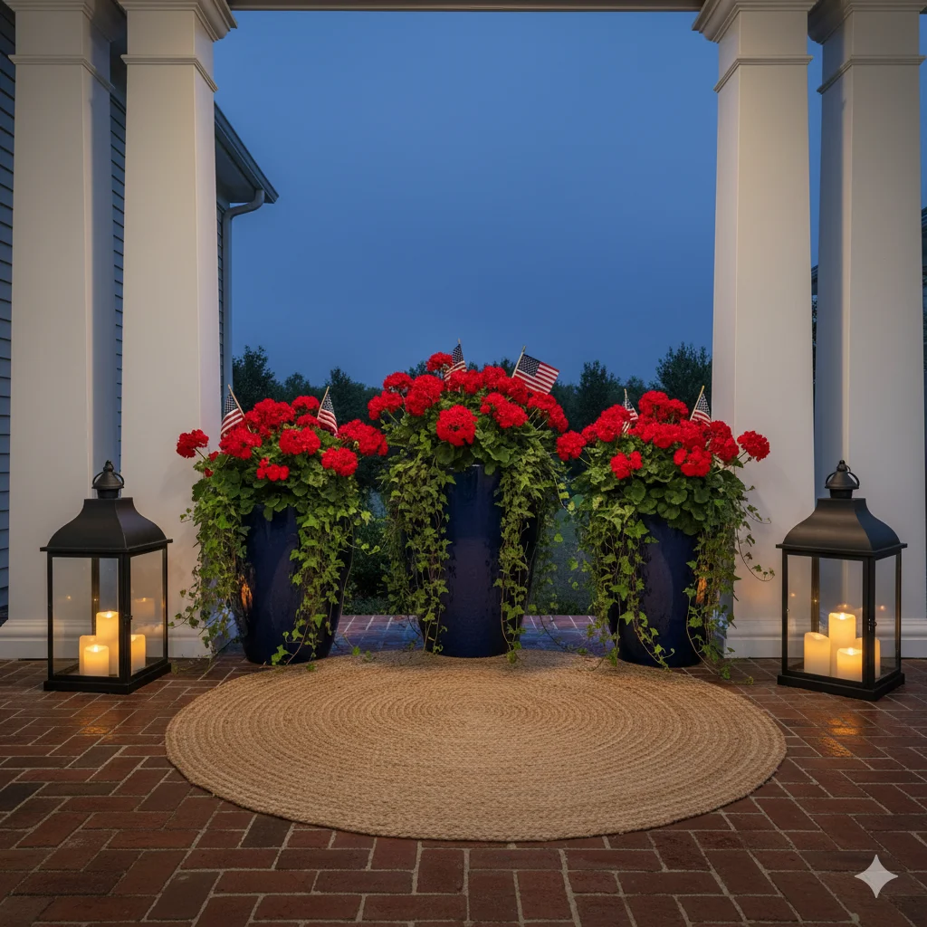 Patriotic Lantern Glow