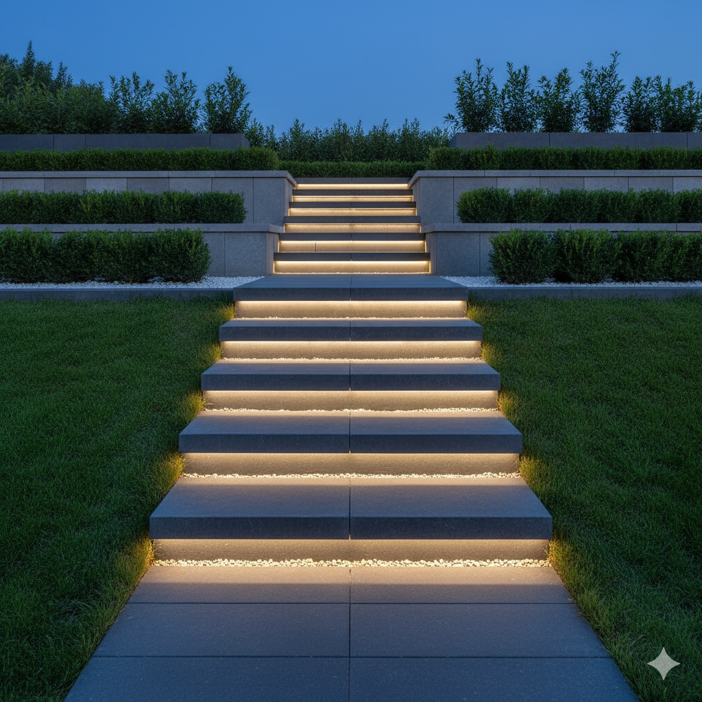 Paver Block Stairs