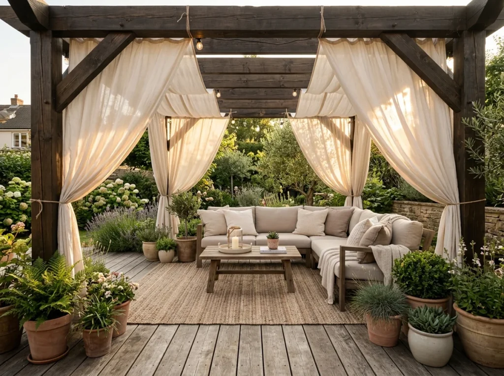 Pergola Fabric Panels