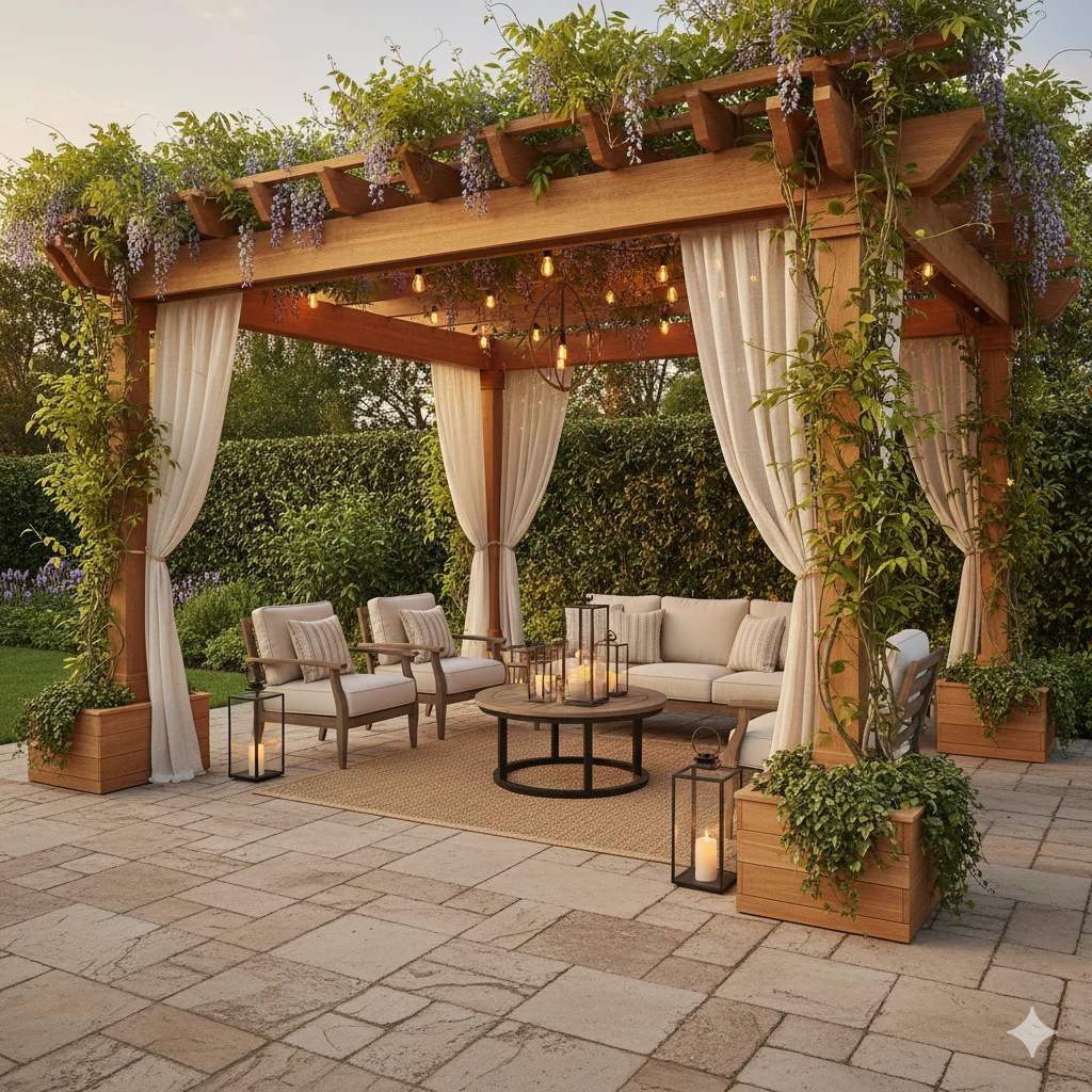 Pergola Planter Combo