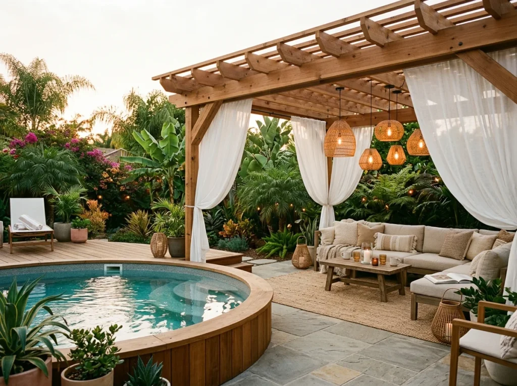 Pergola Pool Retreat