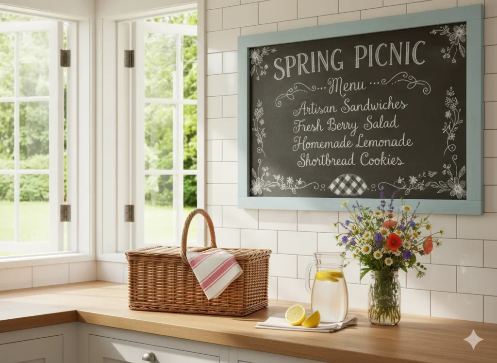 Picnic Menu Board