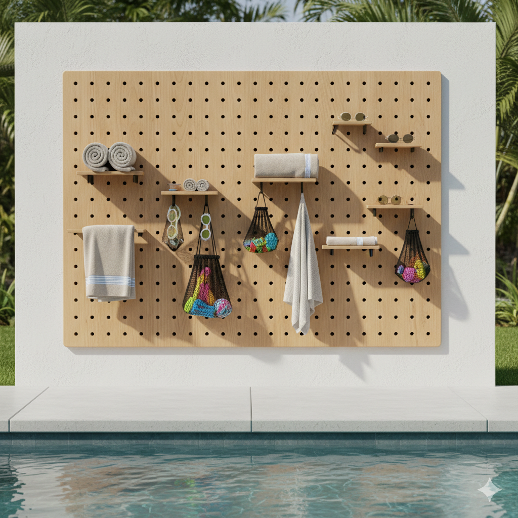 Poolside Peg Board