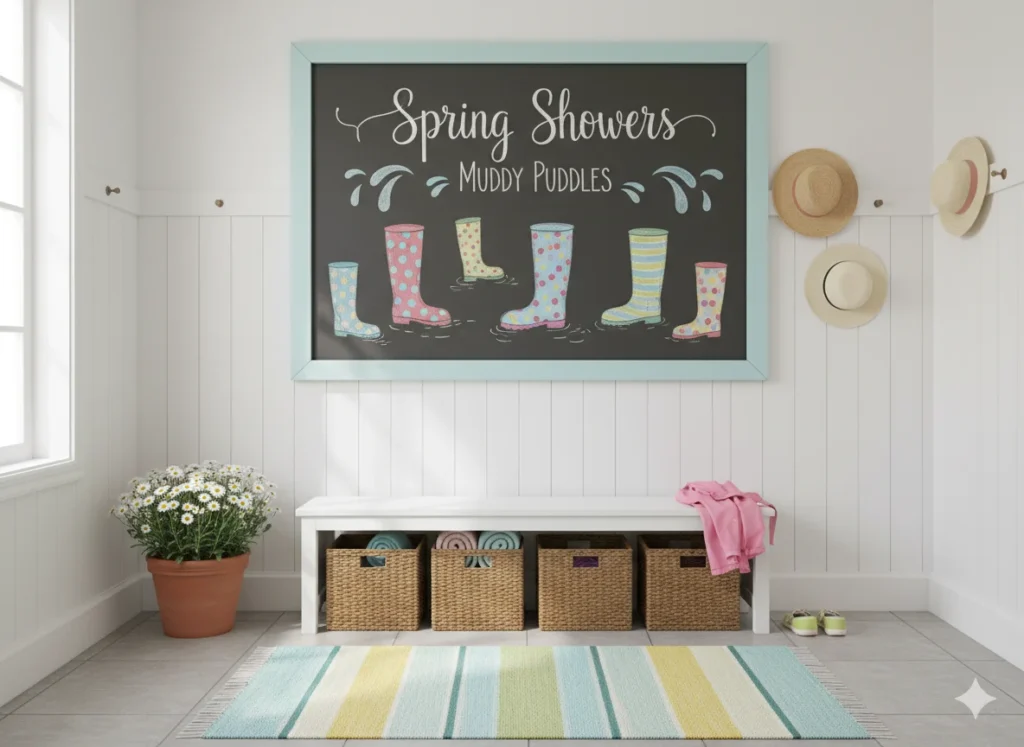 Rain Boot Display