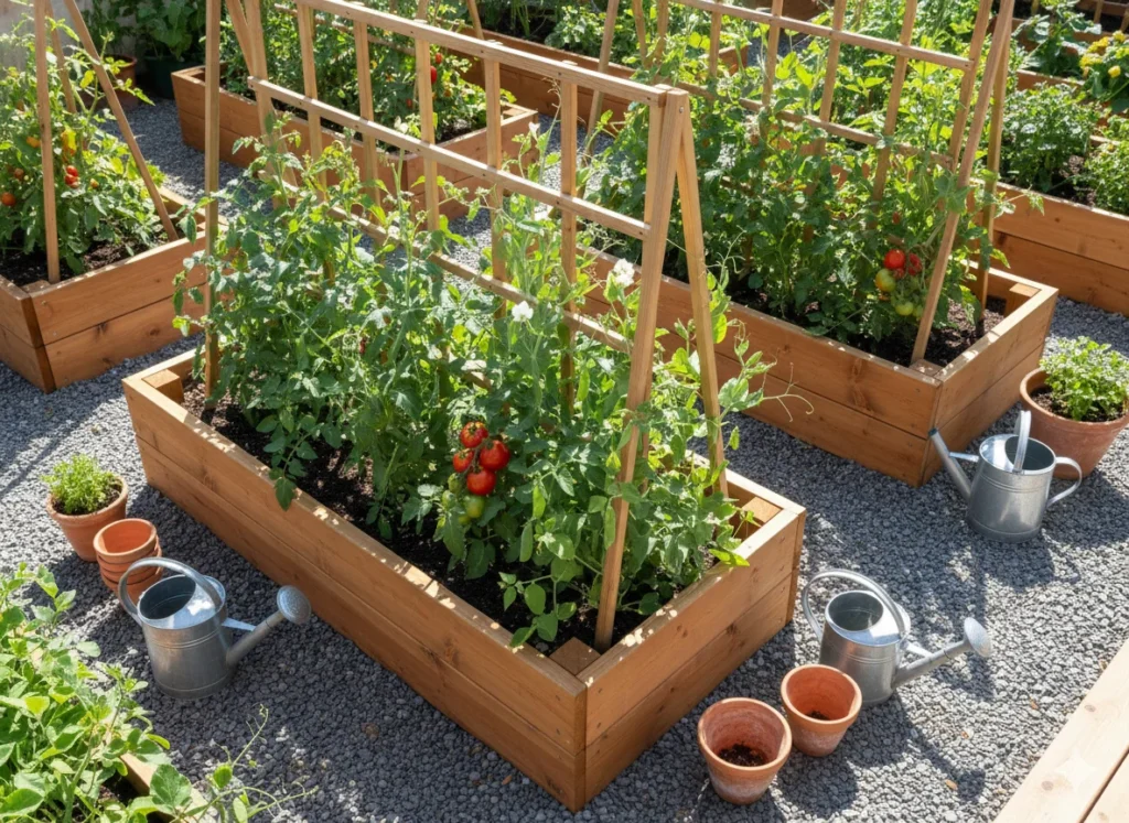 Raised Bed Trellis
