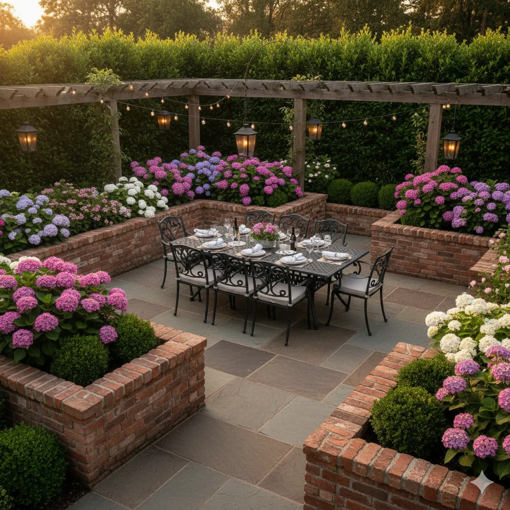 Raised Brick Borders