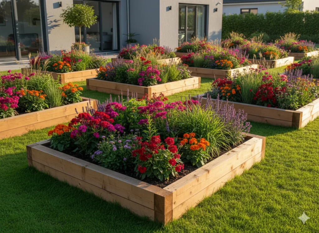 Raised Flower Beds