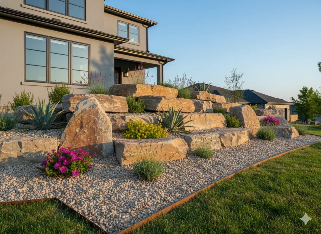 Rock Garden Beds