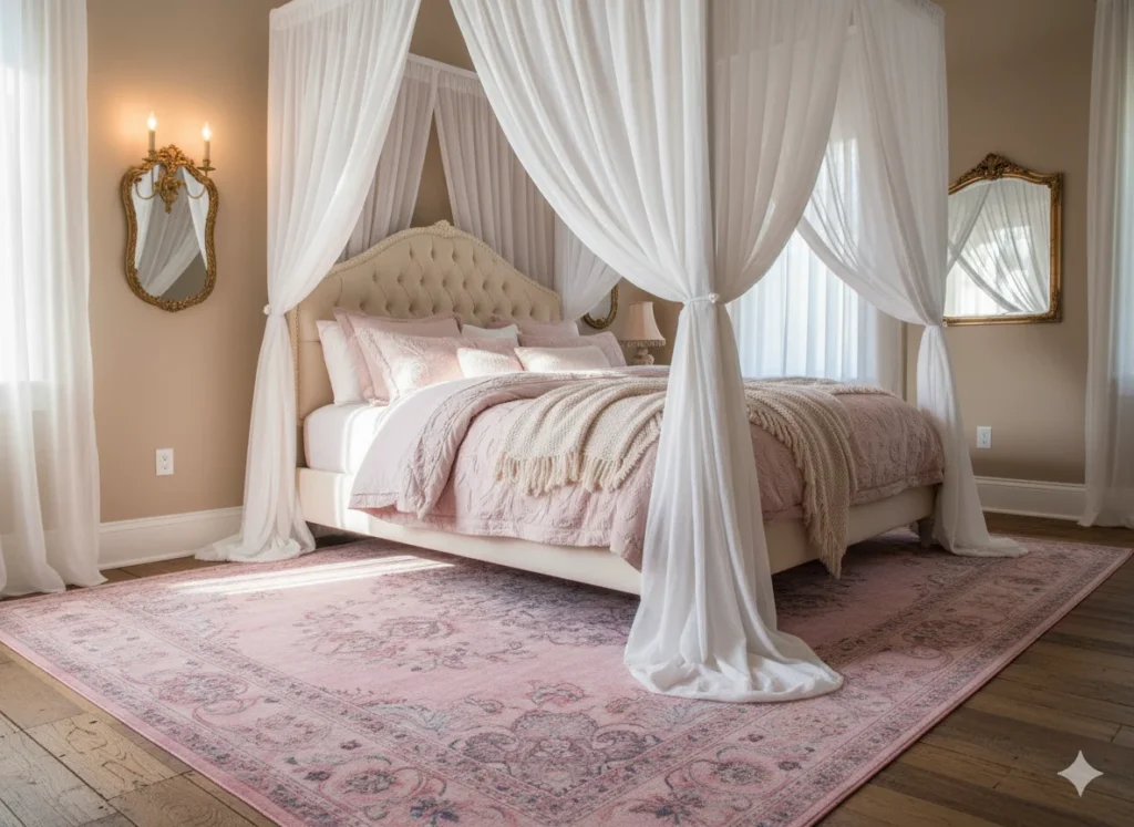 Romantic Canopy Setup