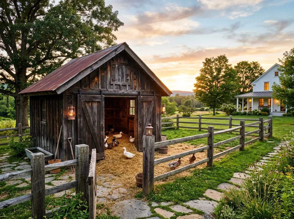 Rustic Barn Pen