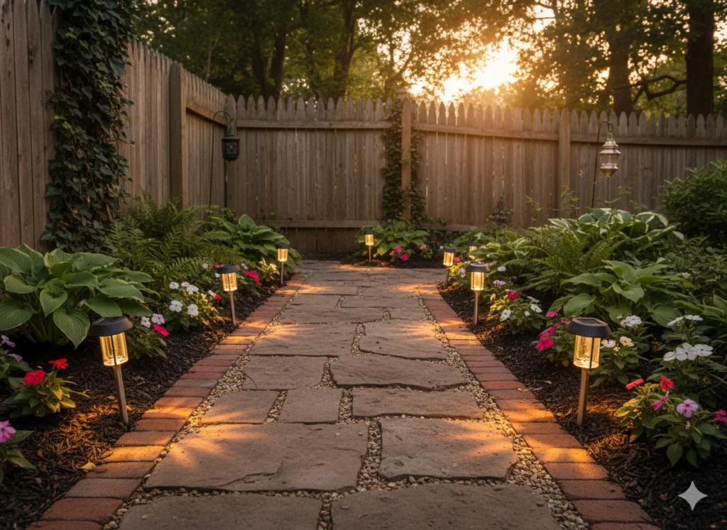 Rustic Path Glow