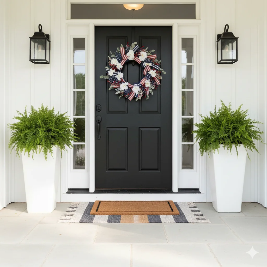 Simple Door Wreaths