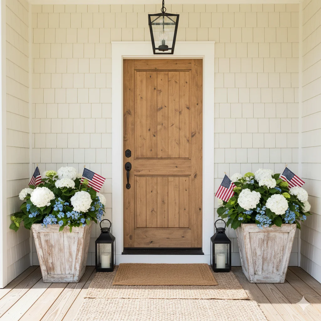 Simple Flag Planters
