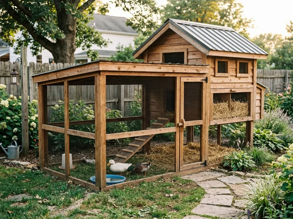 Split-Level Duck House