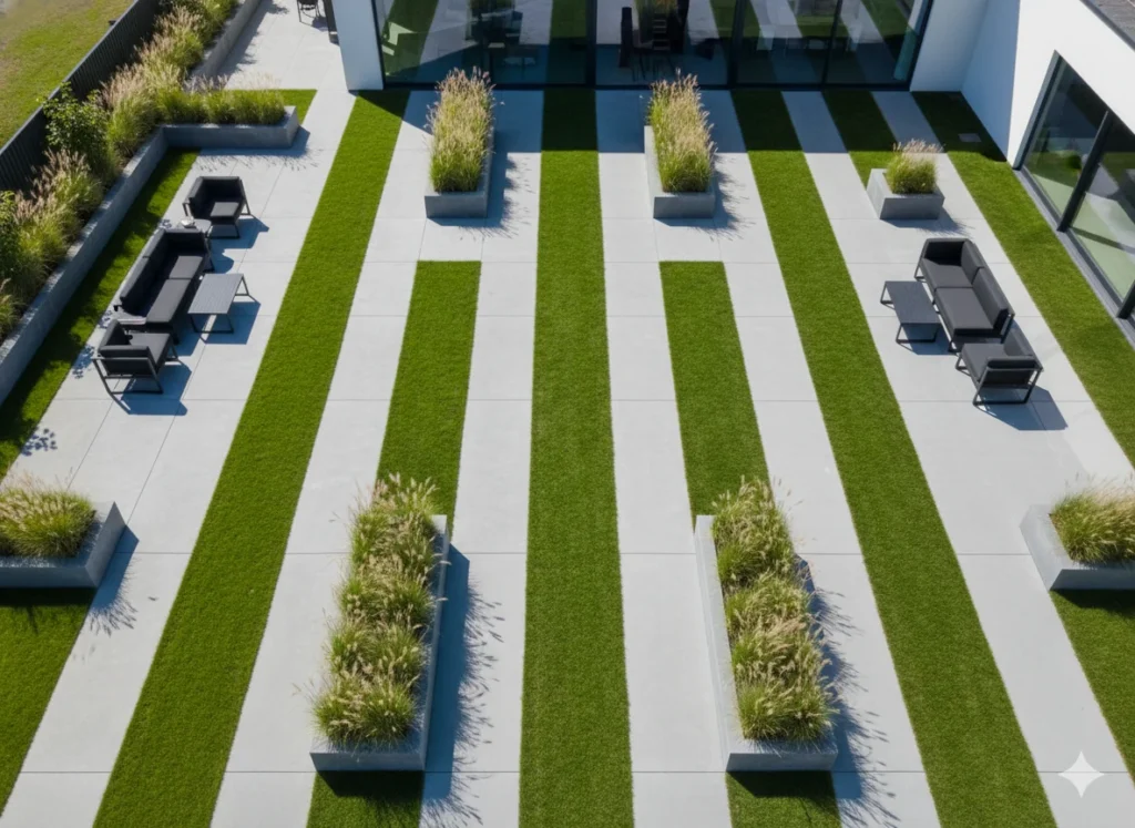 Split Turf Design