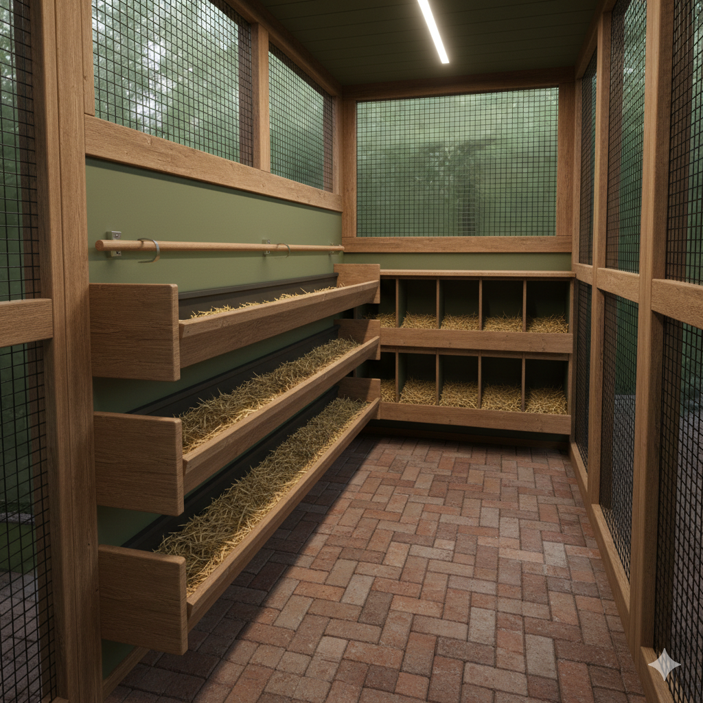 Stacked Roost Levels