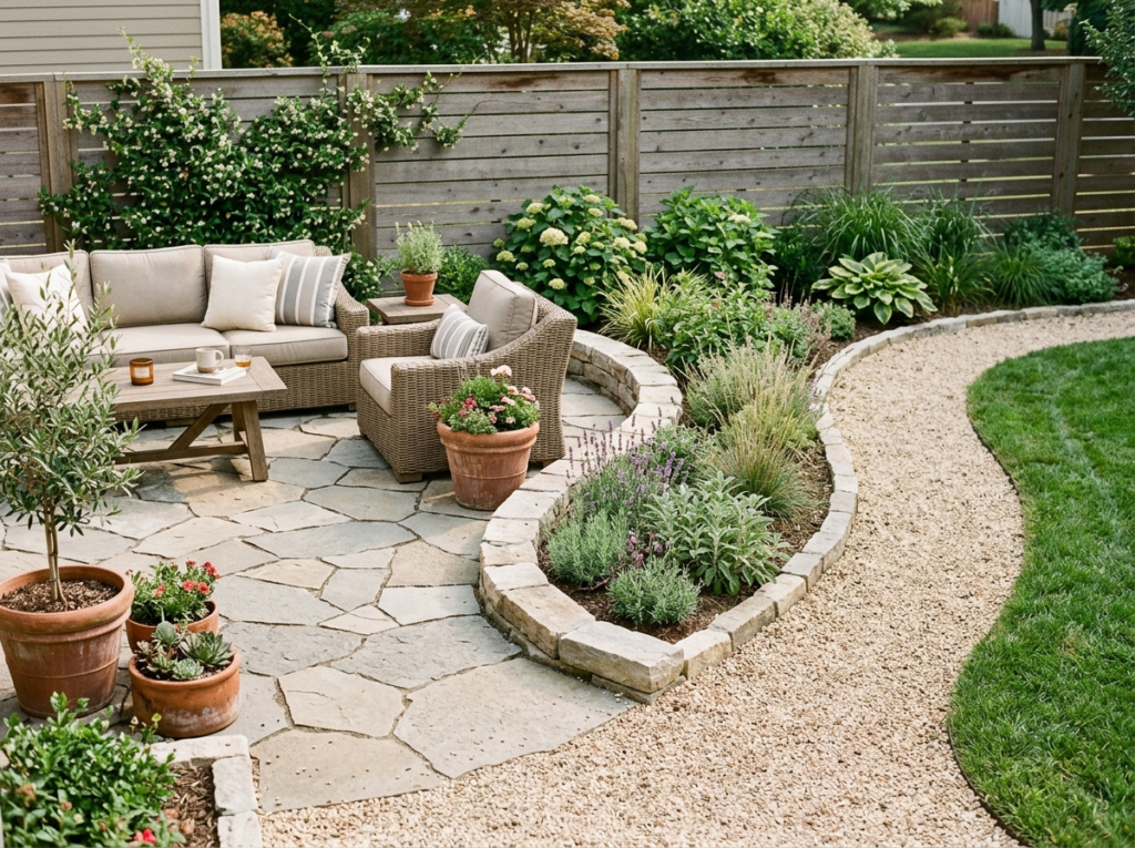 Stone Border Edging