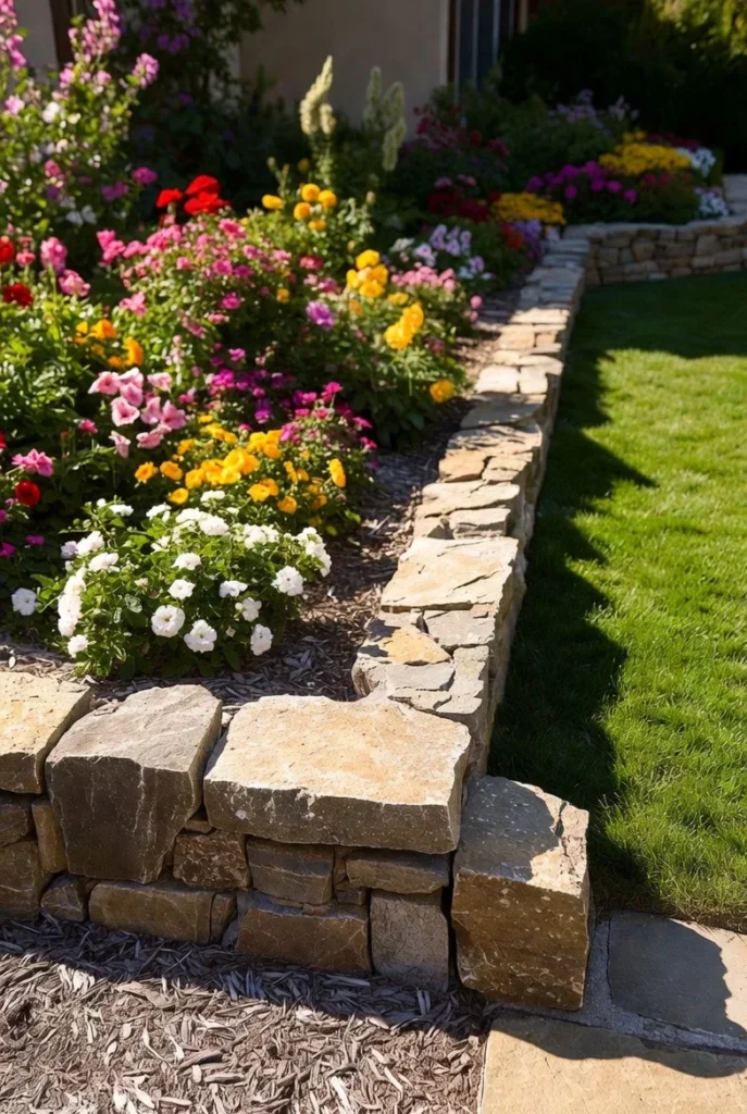 Stone Edging Borders