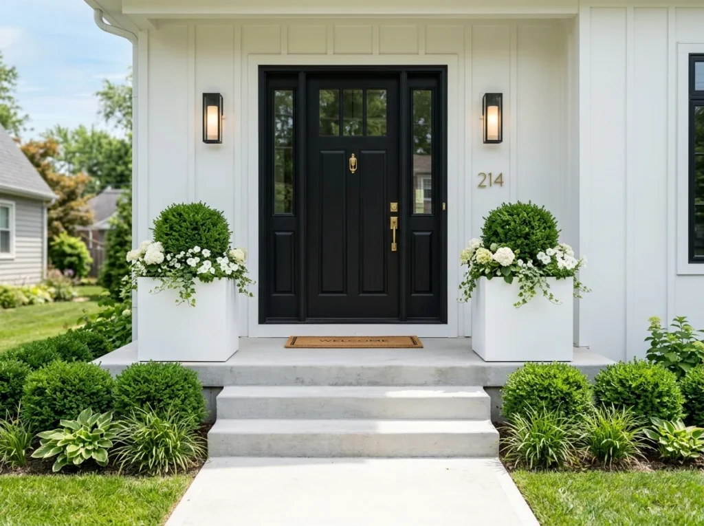 Symmetrical Box Planters