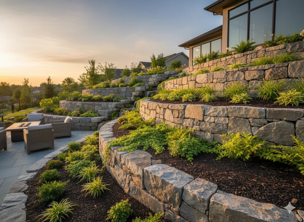 Tiered Retaining Beds