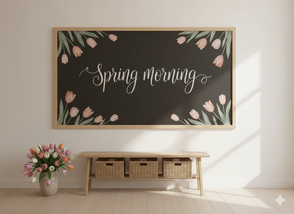 Tulip Quote Wall